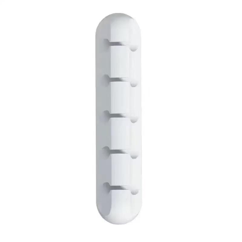 

5/7-Hole Data Cable Organizer, Desktop Charging Cable Storage Protector, Mouse Cable, Headphone Winding Device, Fixing Clipp Set