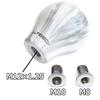 ALTEED Shift ATMT M12 Knob, Spherical, Compatible, M8, M10, (Marble Finish)