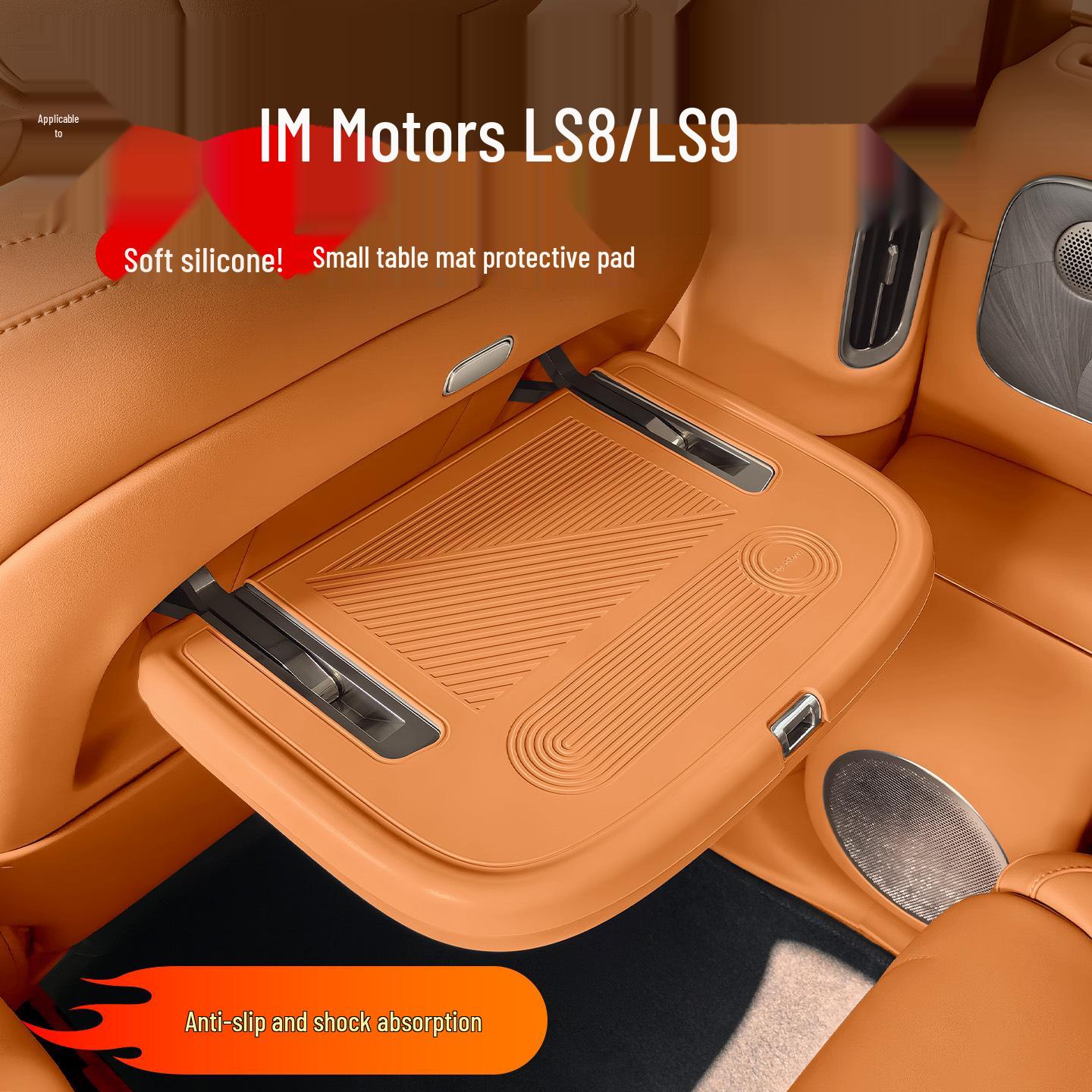 

Silicone Protective Mat for 26 ZEEKR LS9/LS8 Models: Anti-Slip, Shock-Absorbent, Wear-Resistant Car Interior Accessory. ZEEKR LS9/LS8 - Light Gray