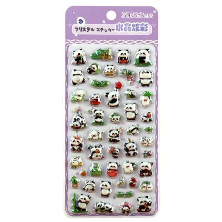 Reusing Tiny Sticker for Phone Case Notebook Handcraft Cute Puffier Sticker for Kids, 3D Design Sticker for Boys Girls