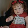 BZDOLL 60cm Soft Vinyl Reborn Baby Doll with 3D Paint Skin and Vascular Vein Like Real Princess Toddler Girl Bedtime Toy Art Gift for Kids Birthday
