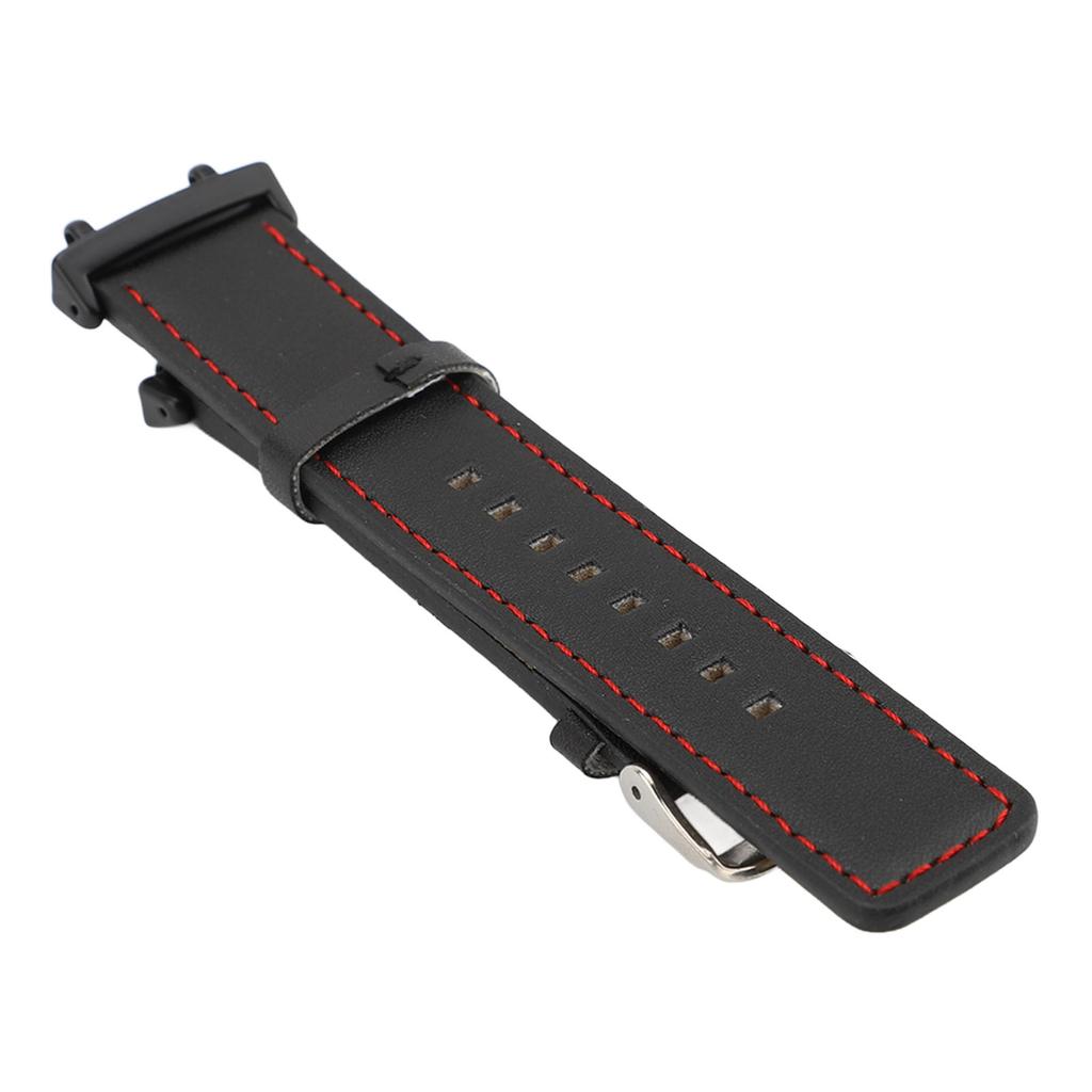 Watch Band for T Rex 3 PU Leather Adjustable Sweat Resistant Breathable Smart Watch Replacement Strap with Screwdriver