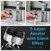 Water Saver Kitchen Faucet Aerator Dual-mode Spray Anti-Splash Sprayer  Taps Applications