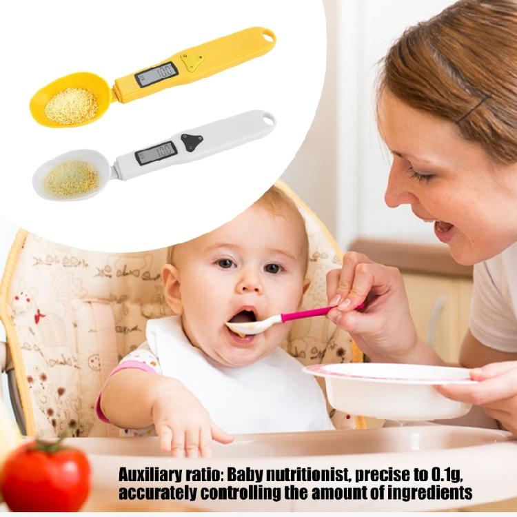 Modern LCD Display Kitchen Scale 500g/0.1g Measuring Spoon For Precise Measuring In Cooking Baking And Portion Control