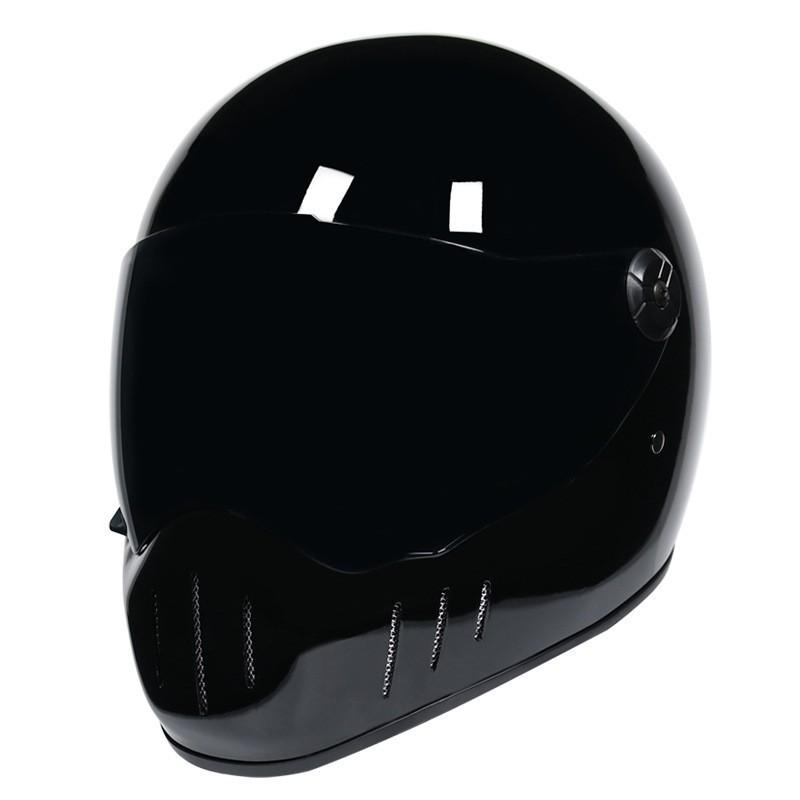 Retro Helmet Men's Full Harley Electric Bicycle Cruising Knight Riding Cover