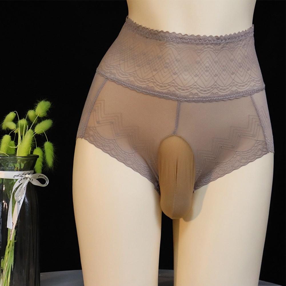 Lingerie Mens Underwear Mesh Panties Polyester Regular