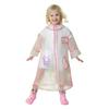 Children's Full-Body Raincoat for Boys and Girls, Long Hooded Magic Hat Cartoon Kindergarten Rain Gear Poncho