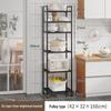 Multi-layer Kitchen Storage Shelf with Wheels - Punch-free Microwave Oven Rack & Vegetable Sundries Organizer