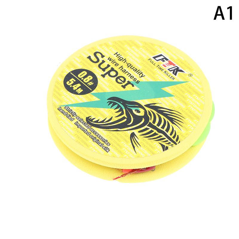 

.[SH]1Pc Traditional Fishing Set Handmade Nylon Convenience Line Set 5.4M Fishing Line Float Fishing Main Line Set Single Hook