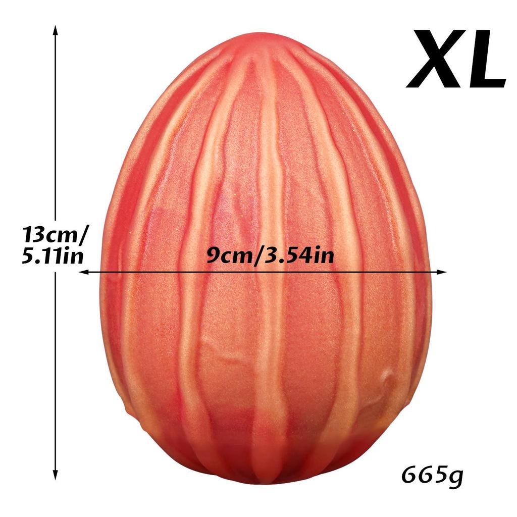 Extra Large Silicone Anal Plug Chain for Both Genders - SM Erotic Toy