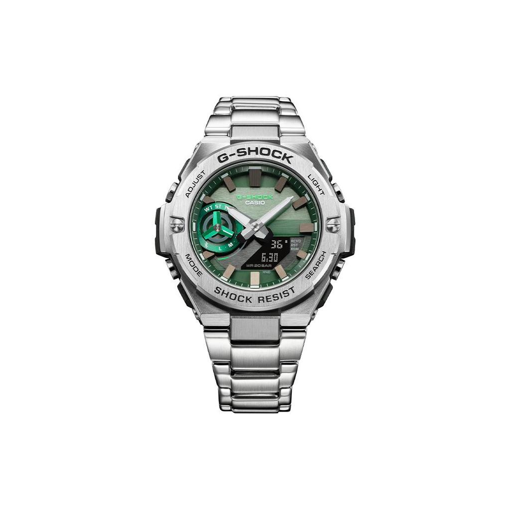 CASIO Men G-STEEL Series Green Watch GST-B500AD-3APFT