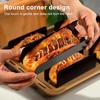 Pork Chop Bun Mold Non-stick U-shaped Bread Mold Carbon Steel Heat-resistant Biscuit Mold for Oven Use Home Baking Enthusiasts