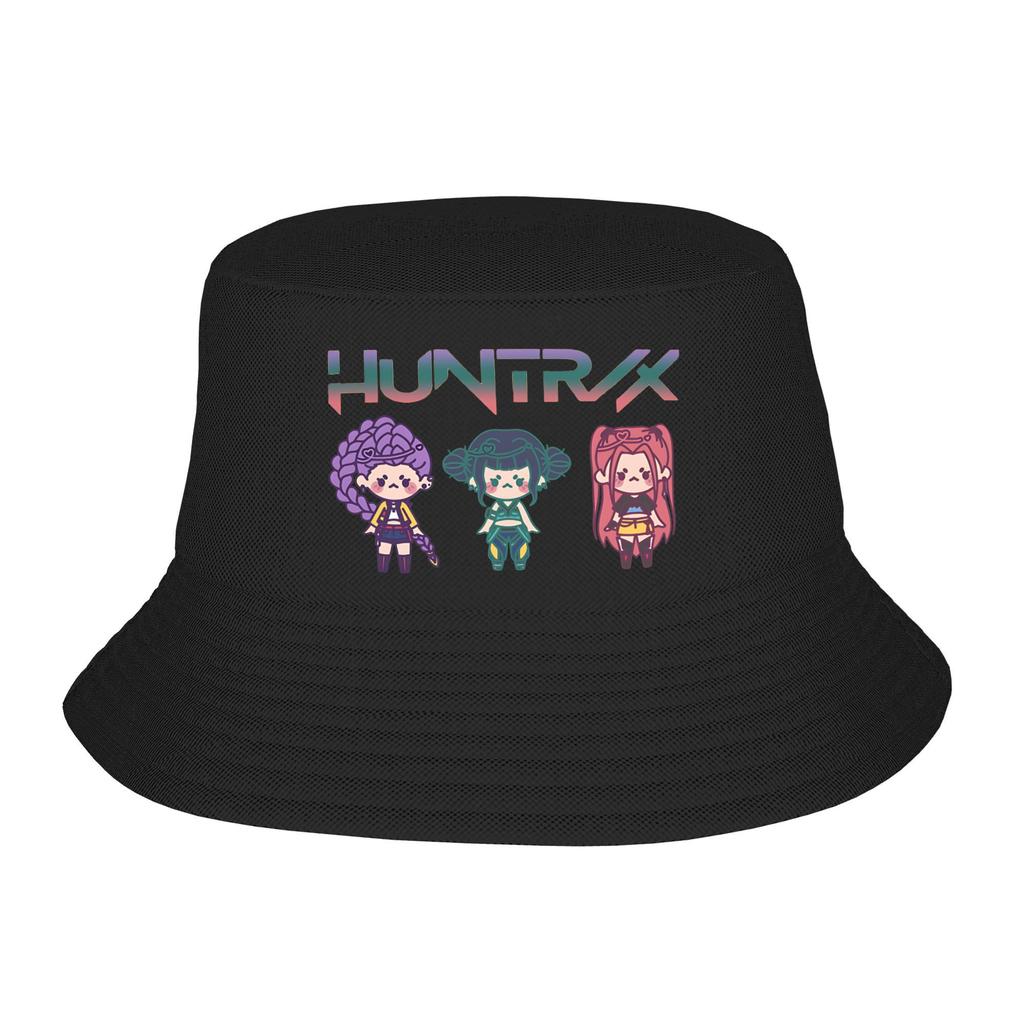 Men Women Bucket Hats Derpy Tiger Cat Vocation Getaway Headwear Packable Fisherman Hats Huntrix Kpop Demon Hunters Boonie Hat