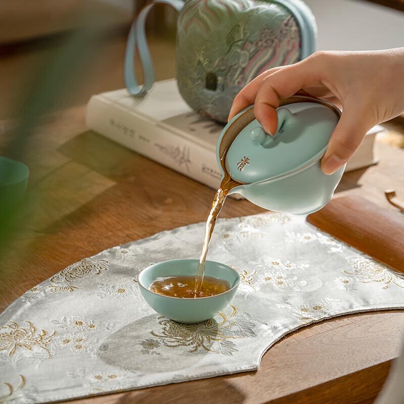 Wanqiantang Ceramic Travel Tea Set