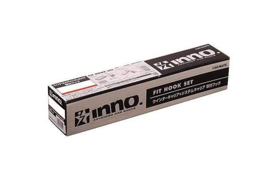 

Carmate inno Крюки для базового багажника для Совместимого Это необходимая деталь для установки базового багажника INNO на эти автомобили. с Noah/Voxy
