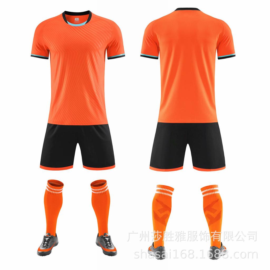 Soccer Uniform Set, Adult Children'S Soccer Training Suit, Student Team Uniform, Outdoor Running Suit