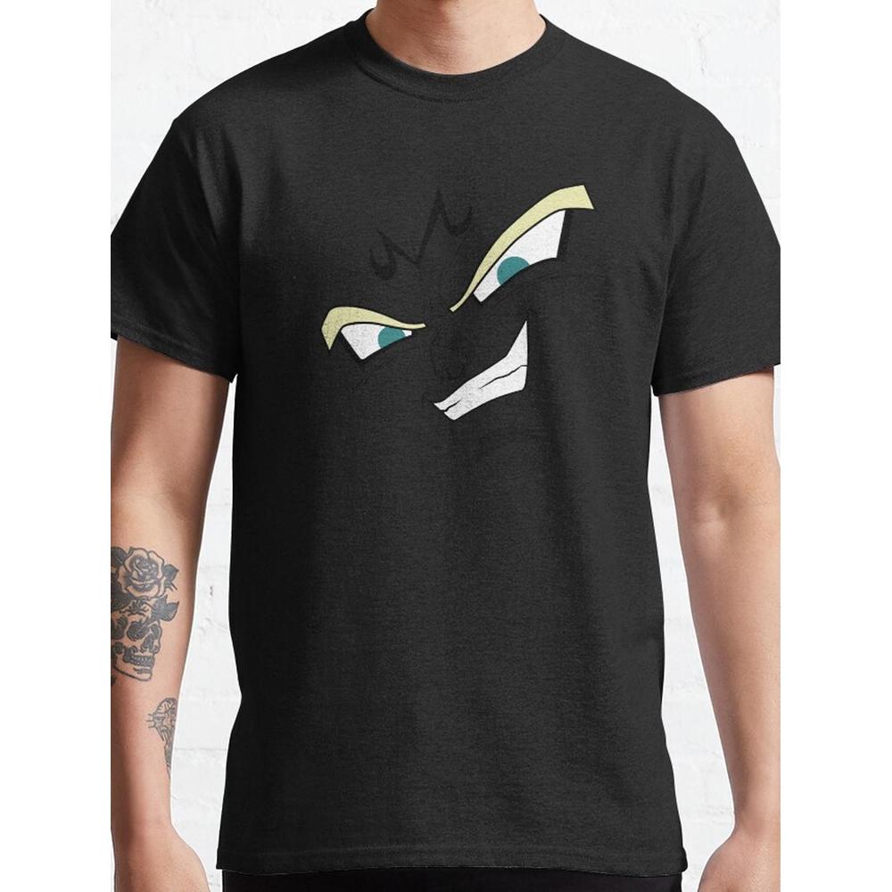 

Vegeta Grin T-Shirt,Soft Breathable & Fade-Resistant, Classic Fit for Daily Casual Wear S