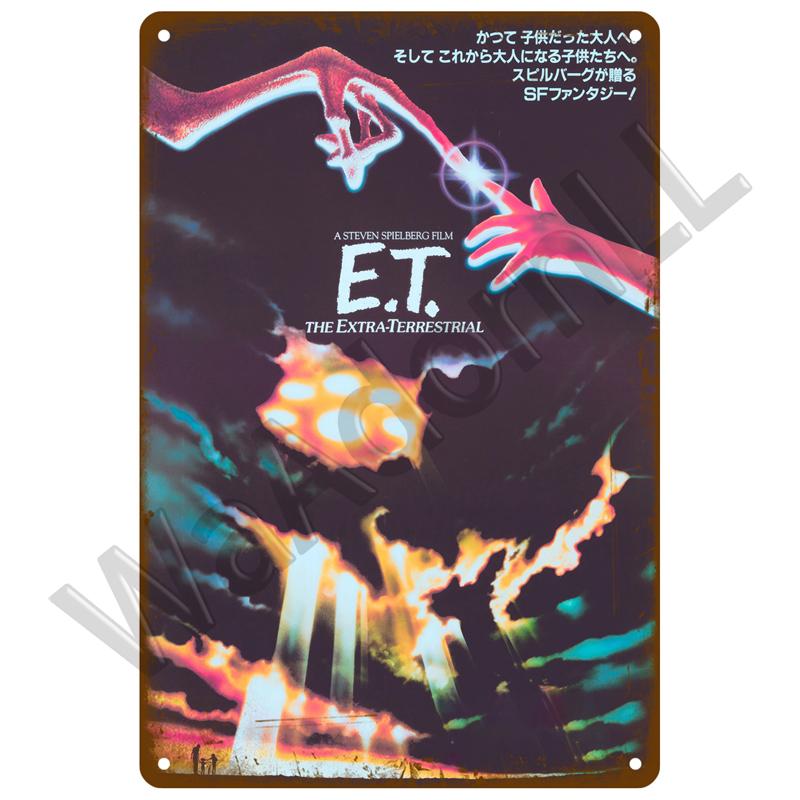 Vintage Metall Zeichen Film Retro Zinn Zeichen Ästhetischen Wohnzimmer Metall Wand Dekor Dekoration Kino Industrie Deco Filme Poster