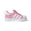 adidas Originals SUPERSTAR 360 I Mesh Abrasion Resistant Low Top Skateboard Shoes White Pink Infant And Toddler EF9178