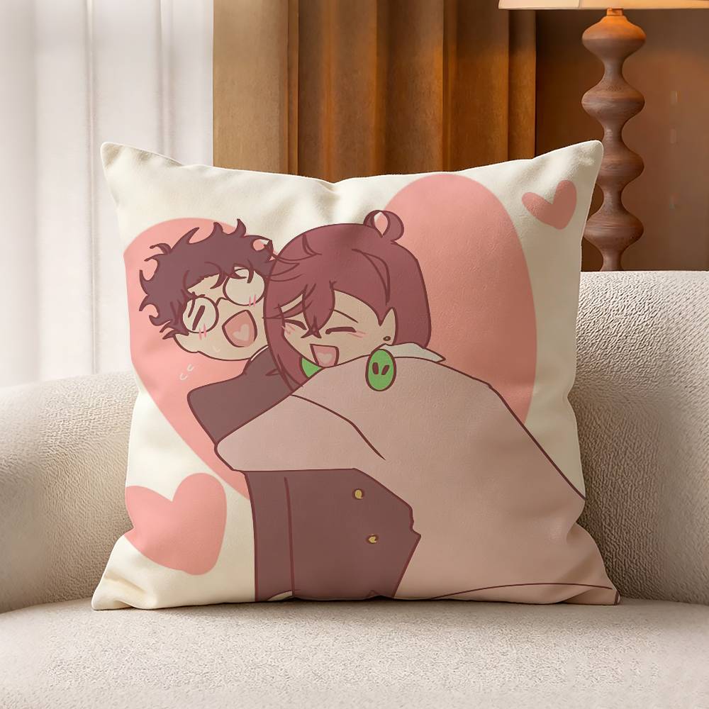 Anime DDandadan MultiSize Printed Pillow Covers Home Decoration