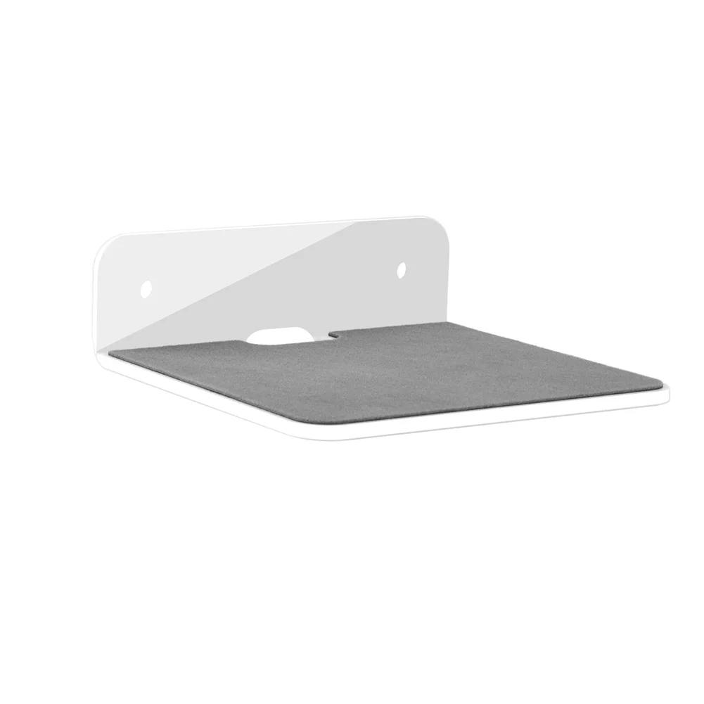 For JBL GO3 Acrylic Wall Mount Multifunctional Speaker Wall Shelf Stand for Webcam Cell Phones Router Accessories for Home DIY