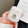 Earphone Case for AirPods 4 Pro3 Transparent Dog Puppy Cases for AirPods Pro2 3 4 1/2 Soft Silicone Protective Cover Box Cover