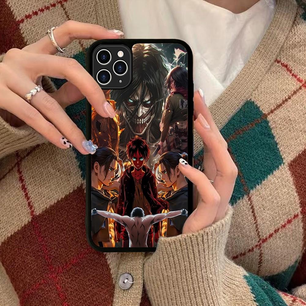 Levi Eren Jaeger Phone Case Silicone PC+TPU For For IPhone 11 12 13 14 15 16 Plus Pro Max Cover