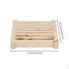 Sauna Room Wooden Vent Rectangular Grille Slatted