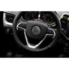 Steering Wheel Moulding Decor Cover Trim for Jeep Grand Cherokee 2014-19 Silver