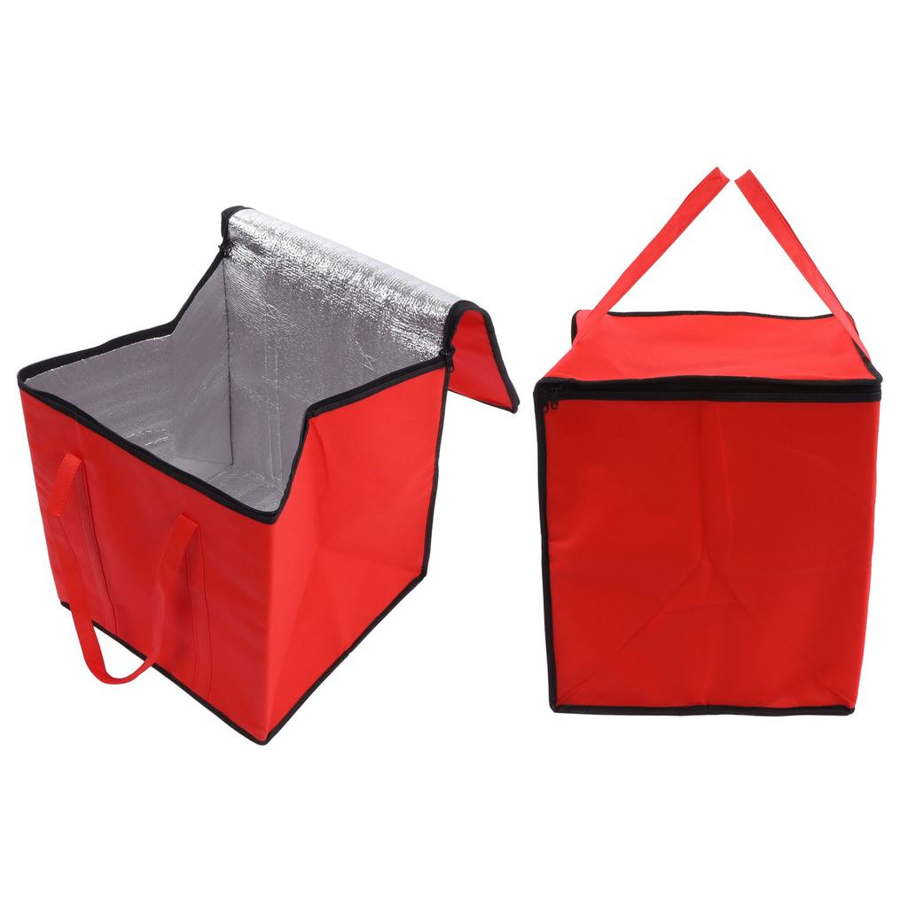 Insulated Bag Multi Size Non Woven Fabric Warmer Keeping Aluminum Foil Baking Portable Insulation Bag