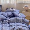 New Thickened and Ground Four-piece Set, Plant Yang Velvet Student Dormitory Three-piece Set, Bedding, Bed Sheet Quilt Cover