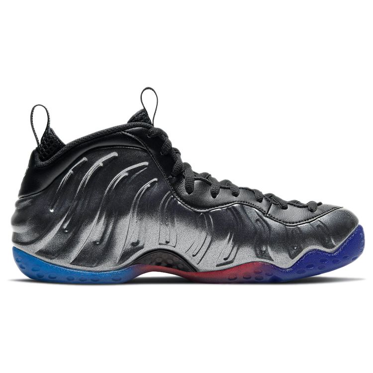 Nike Air Foamposite One QS Gradient Soles Men Sneakers Black Team-Royal Team-Orange CU8063-001