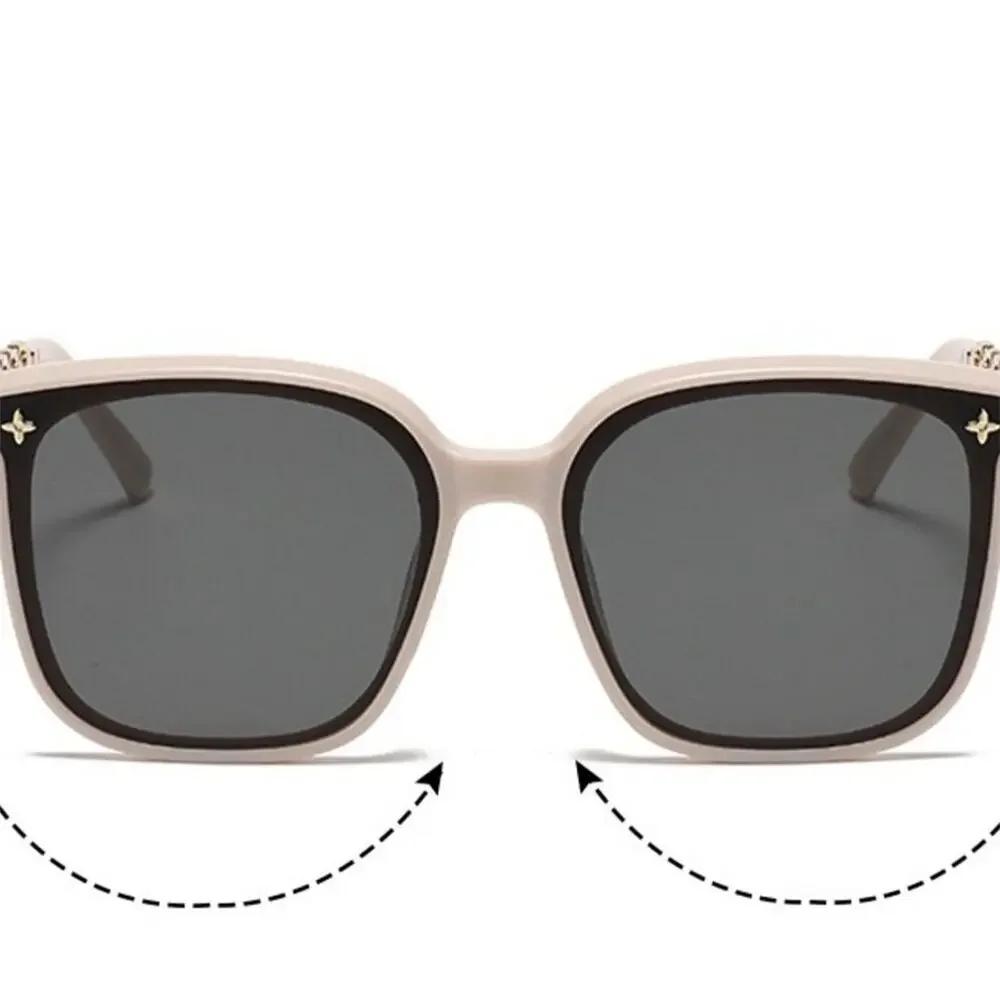 New Sunglasses for Women Senior Sense Polarized Sun Protection Sunglasses Large Frame Thin Glasses