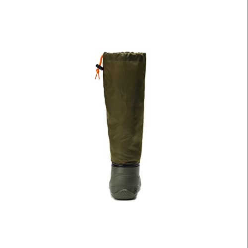 Margo Work Shoes, Long Hooded Boots, Compact, for Gardening and Farm Work, Mandom 60 actiboots MNDM60-KH-240, Khaki, Size 24.0 cm