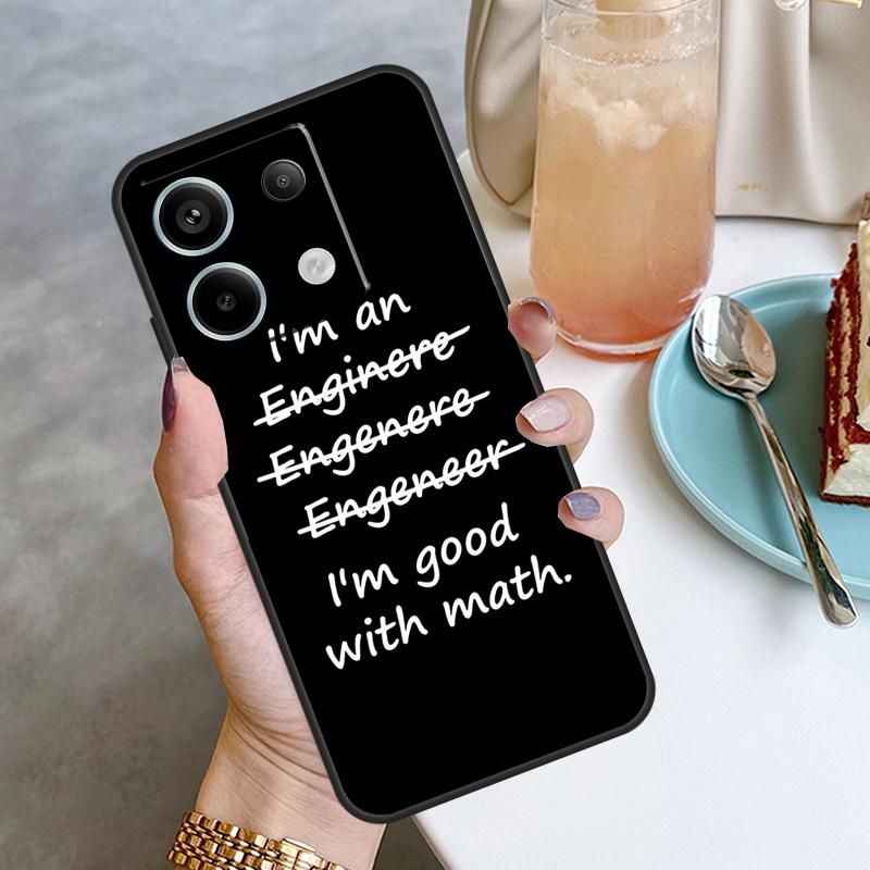 Physics Science Maths Formula Funda For Xiaomi Redmi Note 12 11 10 9 8 13 Pro Plus 12S 11S 10S 9S 10A 9C 10C 12C 13C Case