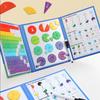 Score Cognition Magnetic Book: Educational Fraction and Thinking Exercises for Primary School Children