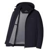 Fengmao Men's Business Casual Detachable Hooded Jacket
