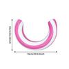 1Pc U-Shaped Inflatable Swimming Ring Striped Water Buoyancy Stick Arch Shape Design Pool Floating Raft Pvc Floating Device