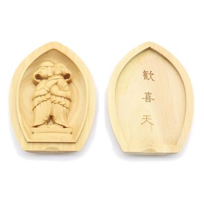 Specjalny posąg Buddy Strażnika Kurity: Kankiten (Shoten) (Podwójny korpus i kształt lotosu Kadzielnica Budda [Kieszonkowy Budda]) Budda Strażnik: Miłość