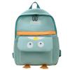 Mochila Infantil Adorável de Pato de Desenho Animado Bolsa de Lona Respirável de Grande Capacidade