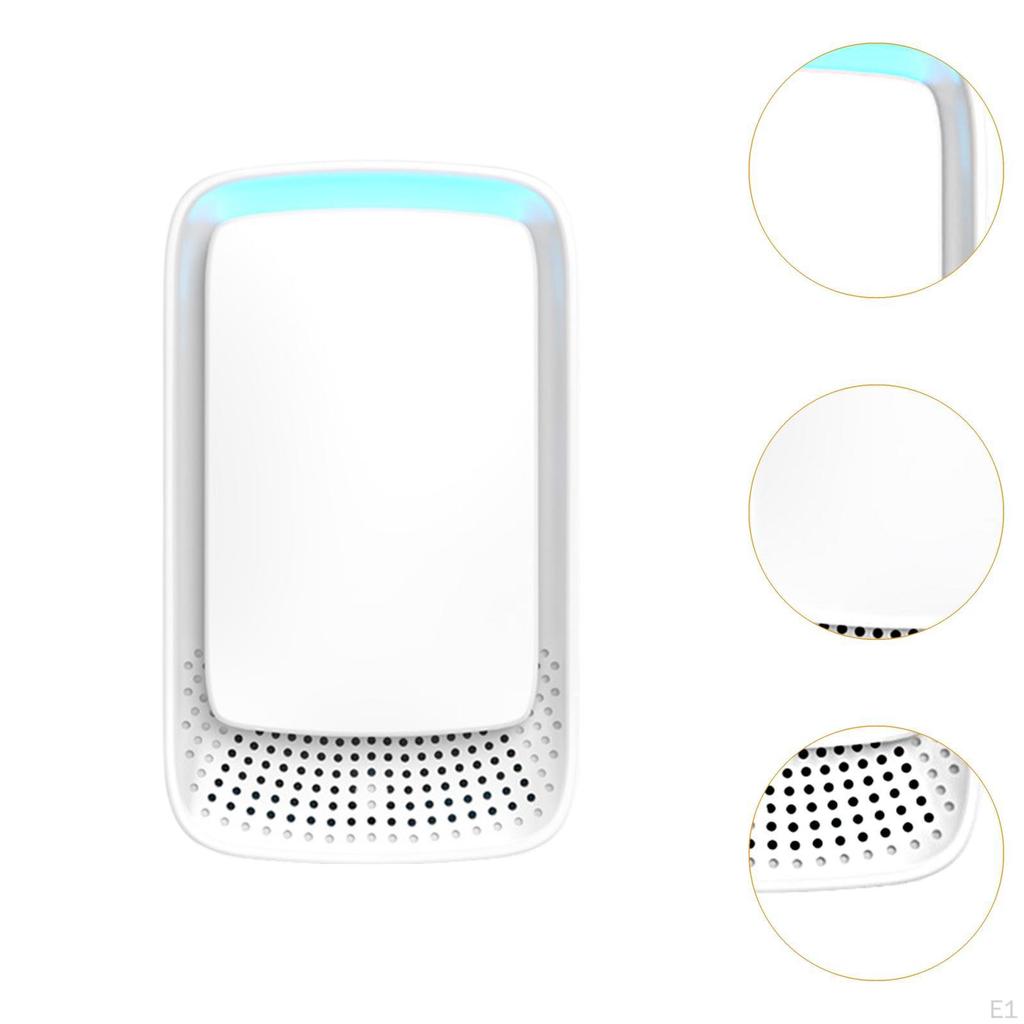 2 Stück Ionen-Luftreiniger für Zuhause Büro zum Einstecken Toilette Schlafzimmer Badezimmer