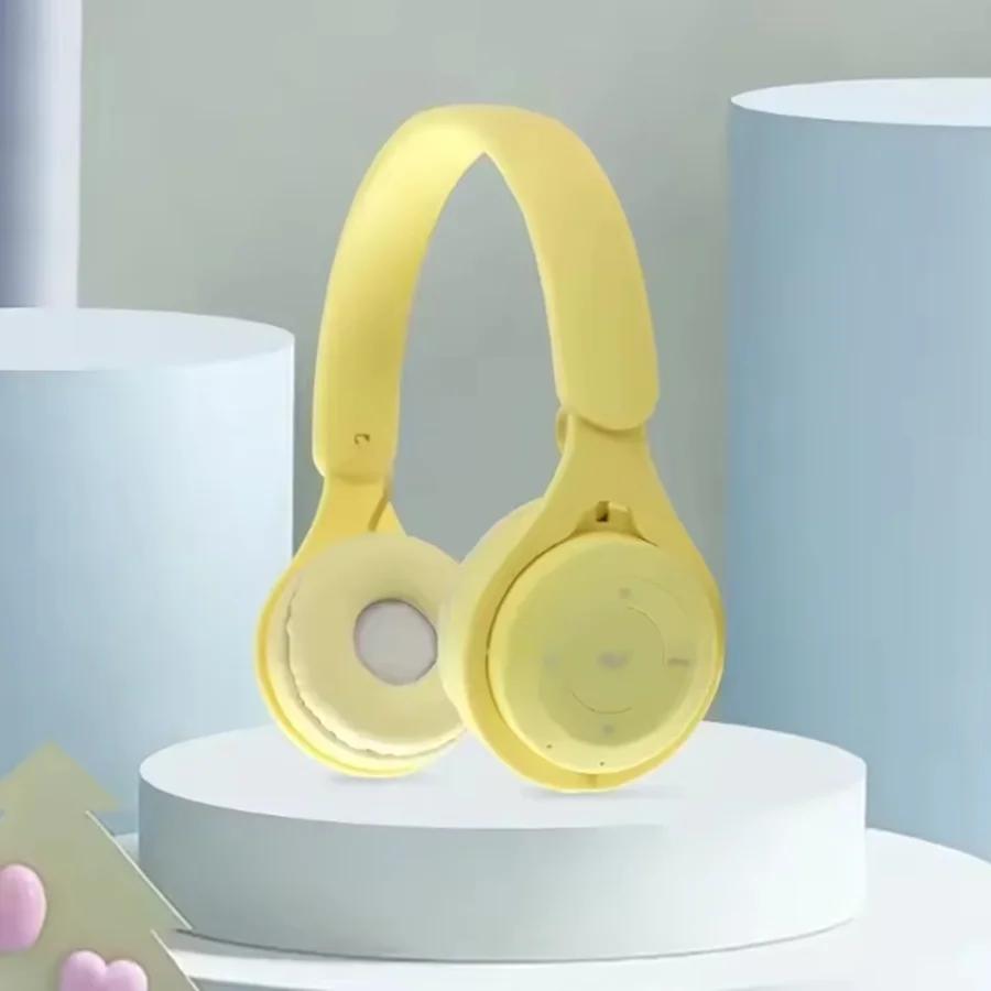 Xiaomi Macarone Wireless Bluetooth Headphones With Microphone Sound Insulation Gaming Earphone Hifi Bass Earbuds Blutooth5.3 Hedset