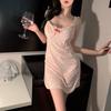 Sex Underwear Sexy Small Breast Pajamas Uniform Pure Desire Storm Point Suspender Pajamas Clothes Women