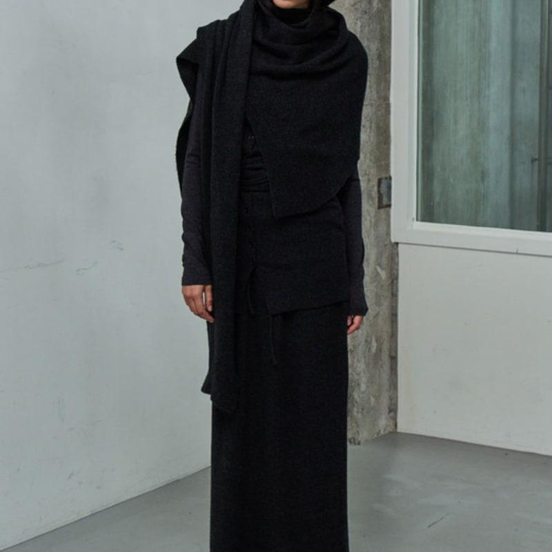 GRIDA-J Wool Blend Best Type muffler