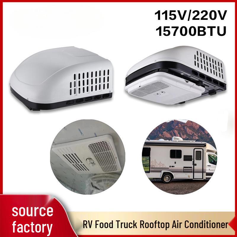 RV Rooftop Air Conditioner 115V/220V, Large Cooling Space, Suitable for Dining Car Parking