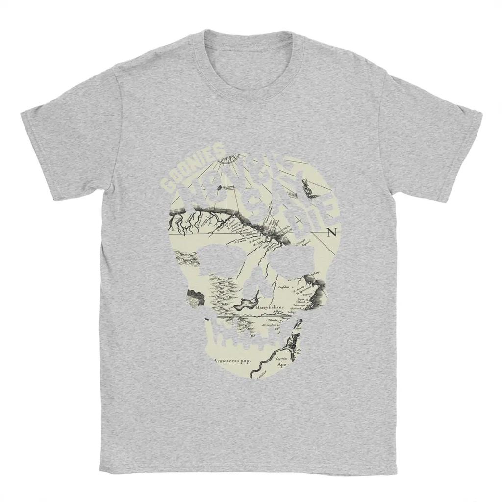 Goonies Never Say Die Men's T Shirts Fashion Tees Short Sleeve Crewneck T-Shirt Pure Cotton Summer Clothes