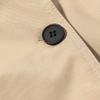 European and American style, new women's clothing, fashionable, versatile, simple classic double-breasted trench coat short coat