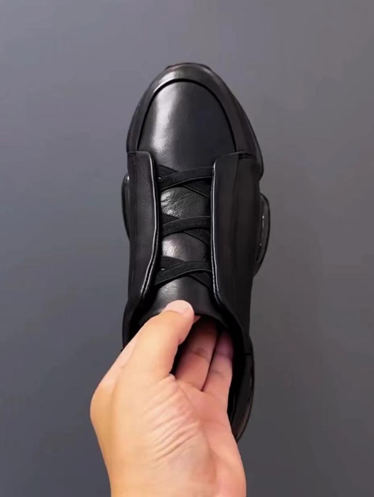 Schuhe Herren Guangzhou High-End Herrenschuhe 2025 neu erhöhend Rindsleder Freizeitsportschuhe trendige Luftpolsterschuhe vielseitig