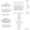 Guitar Telecaster Saddle Bridge Switch Control Guitar Neck Pickup Set Saddle Bridge Plate Loaded Alnico V Pickups Telecaster Electric Guitar