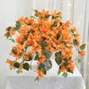 Konstgjord Bougainvillea Speetabilis Realistisk UV-beständig Falsk Silkesblomma Inomhus Utomhus Trädgård Bröllopsfest Falsk Blomsterdekoration